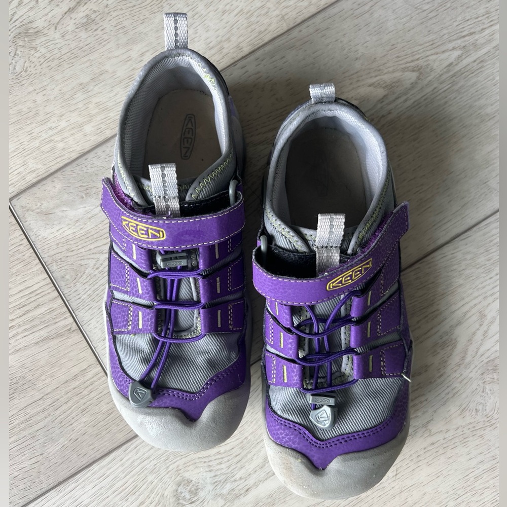 Keen Kids' Knotch Hollow Sneaker Sandal Purple Size 3 EU 35 - Picture 5 of 9